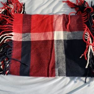 American Eagle red, white and blue scarf